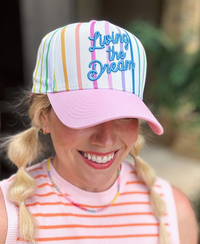 Livin the Dream Embroidered Baseball Cap
