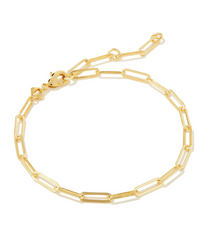 Courtney Paperclip Bracelet