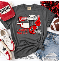 RANGER NATION HOMETOWN COMFORT COLORS TSHIRT