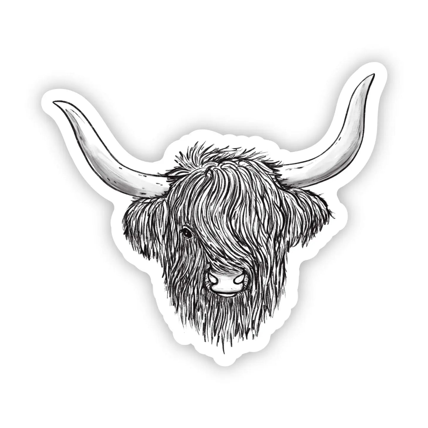 Highland Cow Sticker