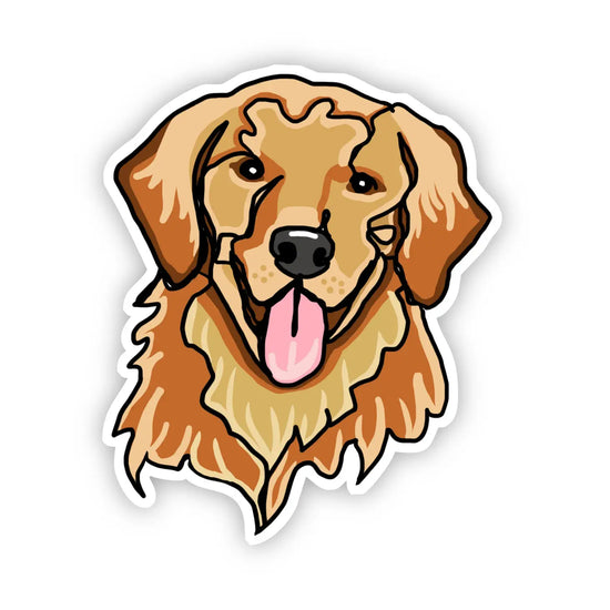 Load image into Gallery viewer, Golden Retriever Dog Sticker
