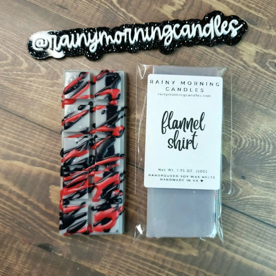 Flannel Shirt Snap Bar Wax Melts