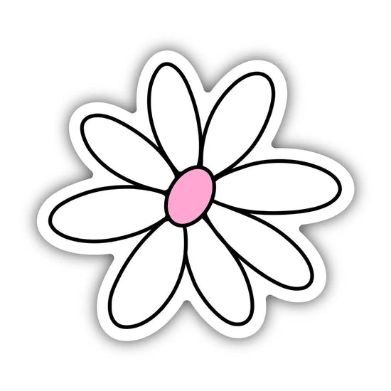 Pink Daisy Sticker