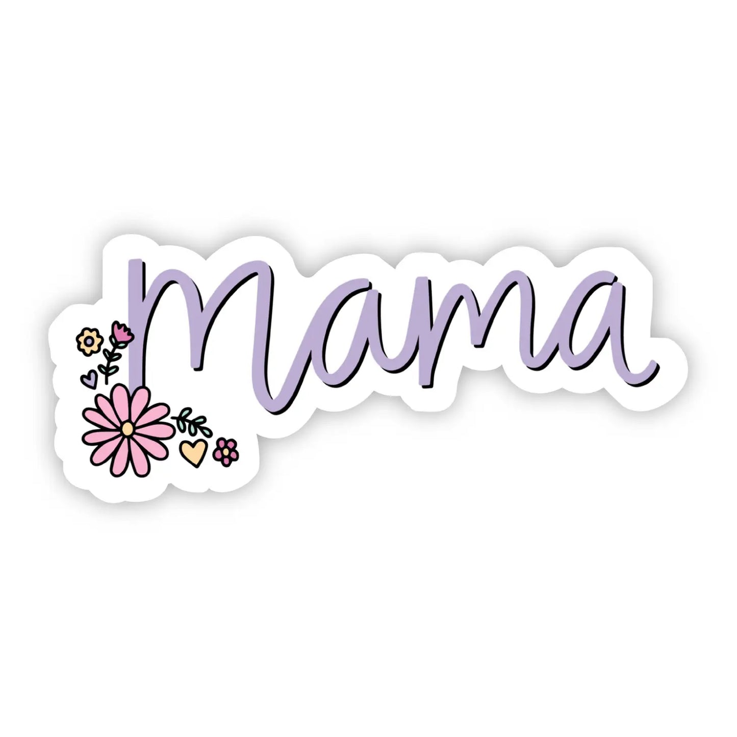 Mama Floral Sticker