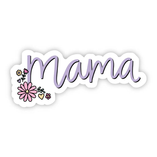 Mama Floral Sticker