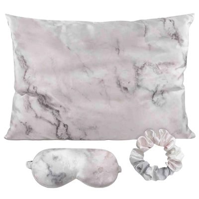 Satin Sleep Gift Set in Marble