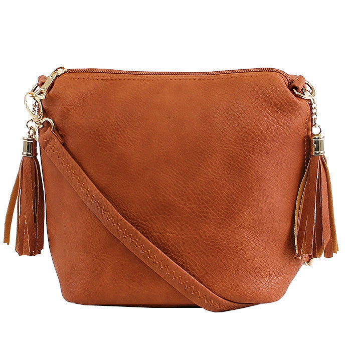 Load image into Gallery viewer, Beverly Tassel Crossbody Bag
