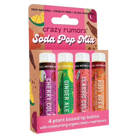 Soda Pop Mix | 4 Pack Lip Balm Gift Box