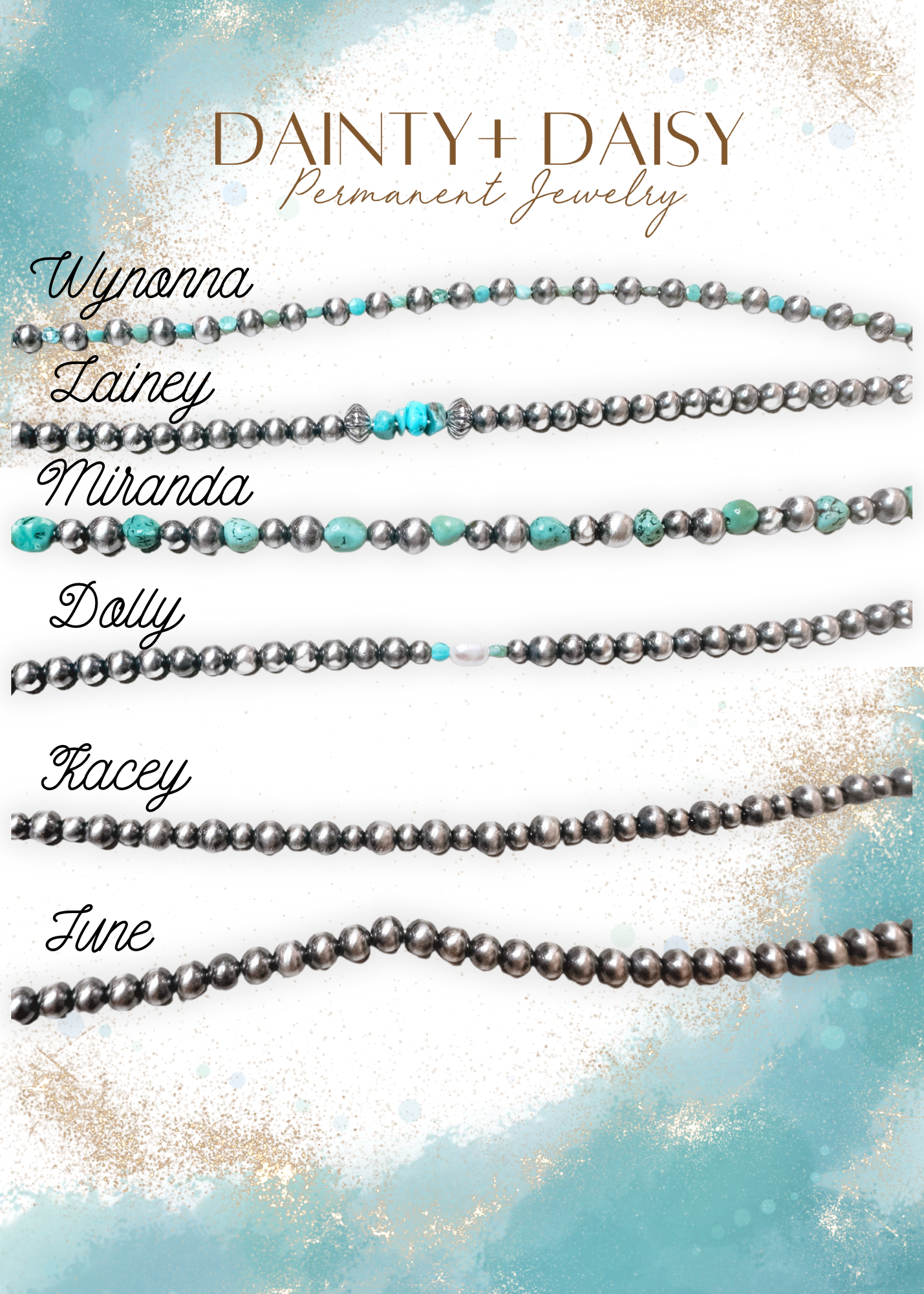 Load image into Gallery viewer, Custom Navajo Pearl Jewelry Bar
