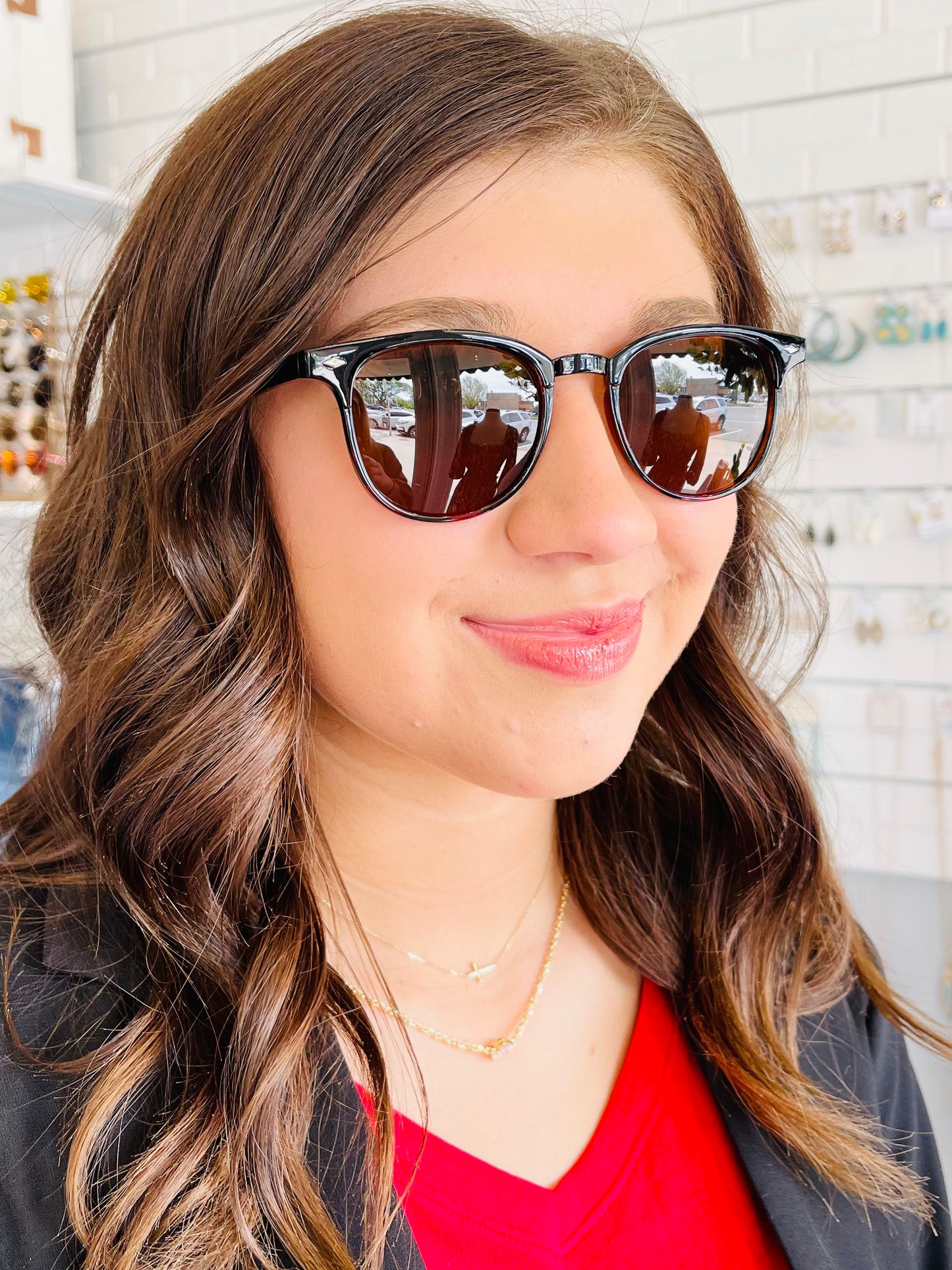 Classic Square Rim Sunglasses