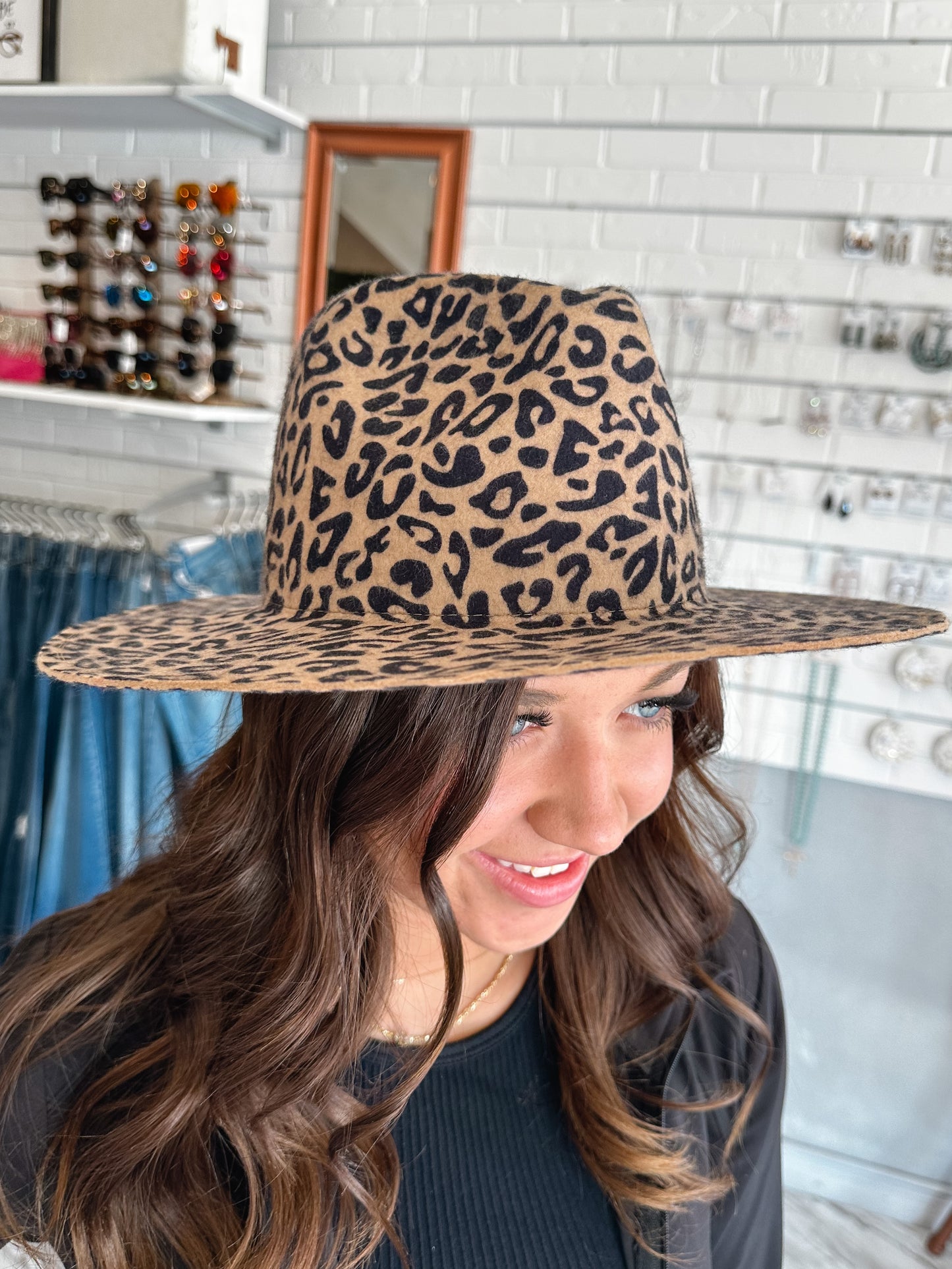Atlas Leopard Wool Hat