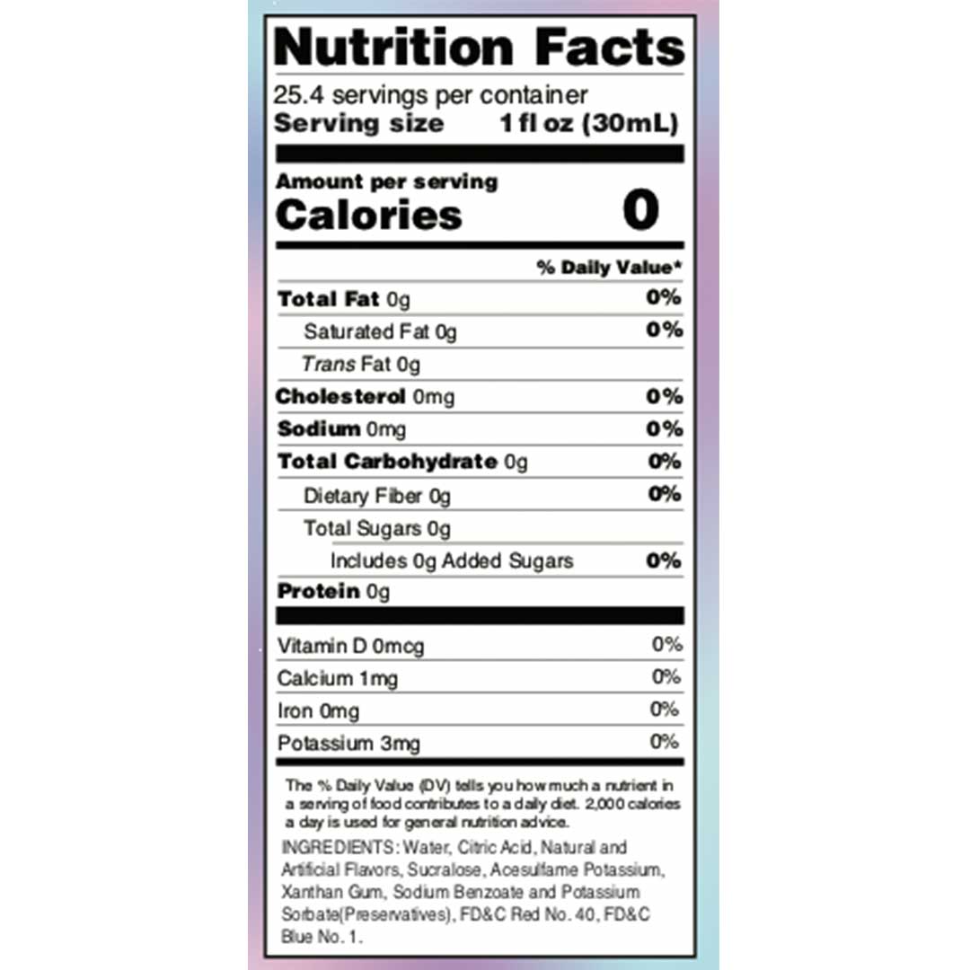 Skinny Unicorn Syrup