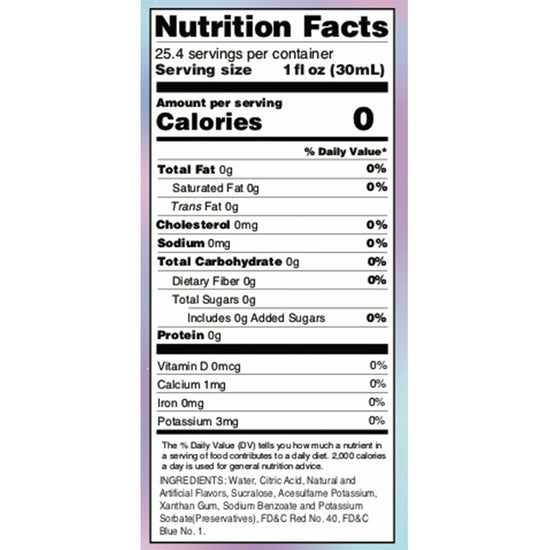 Skinny Unicorn Syrup
