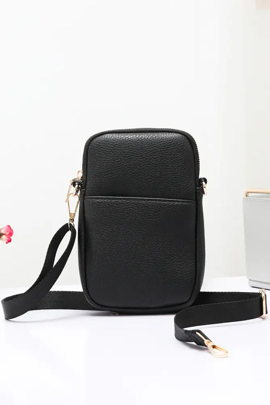Take it All Vegan Leather Crossbody Bag
