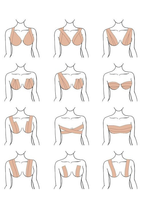Body Tape + Nipple Cover Set
