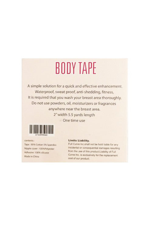 Body Tape + Nipple Cover Set