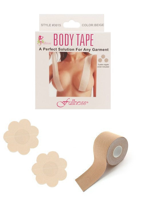Body Tape + Nipple Cover Set