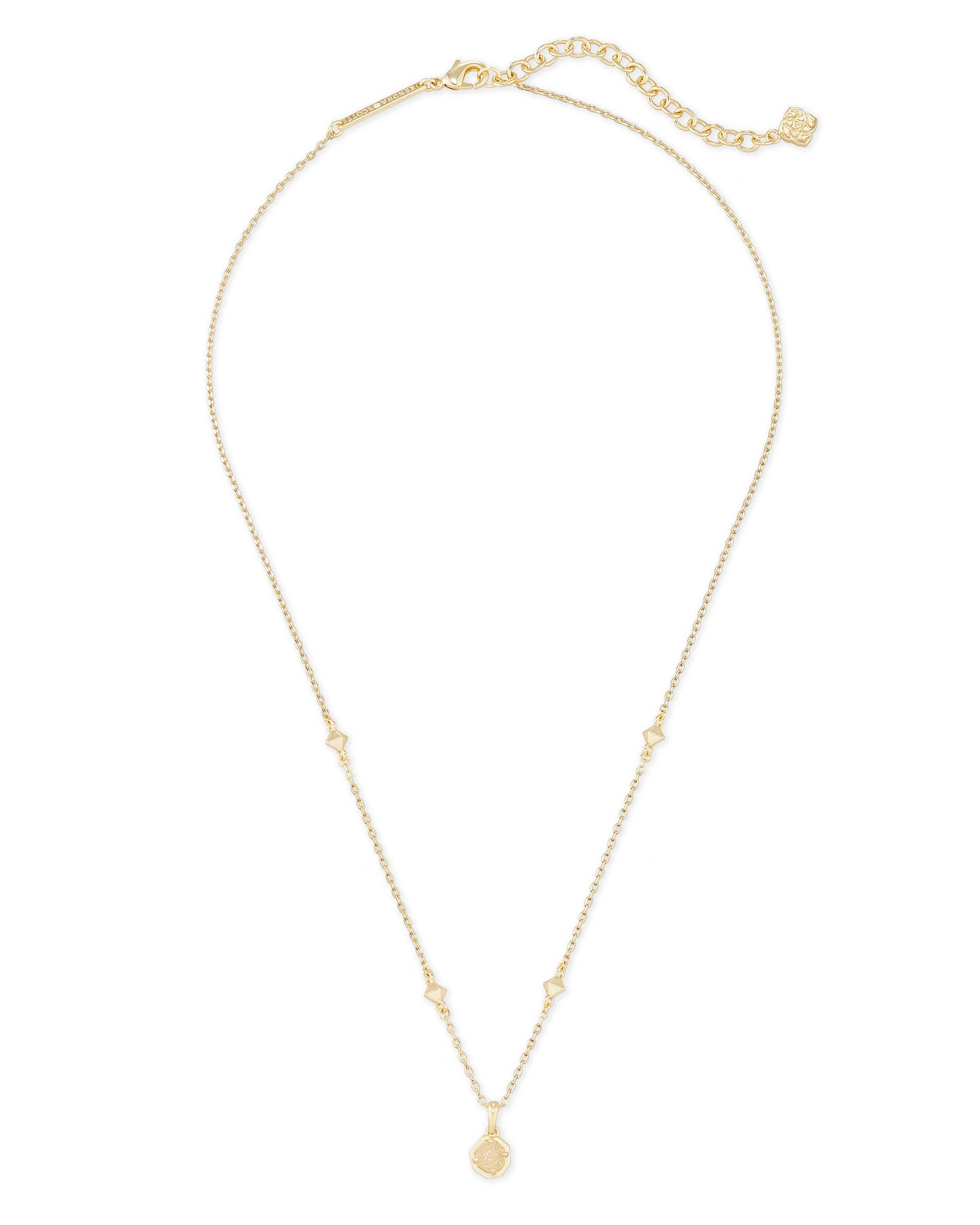 Nola Short Pendant Drusy Necklace | Multiple Colors