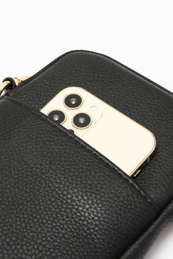Take it All Vegan Leather Crossbody Bag