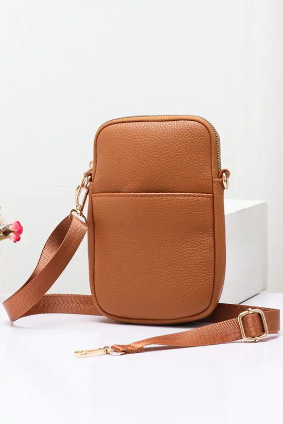 Take it All Vegan Leather Crossbody Bag