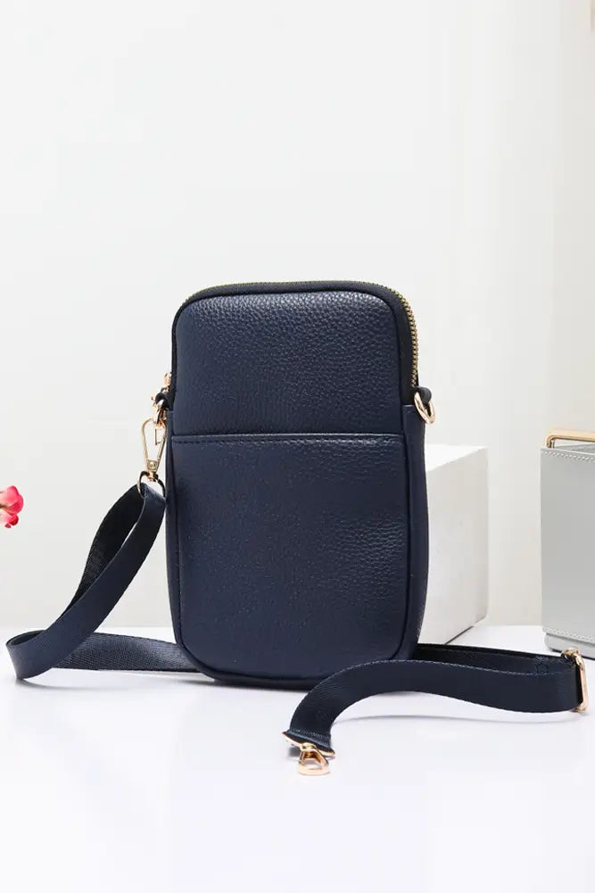 Take it All Vegan Leather Crossbody Bag