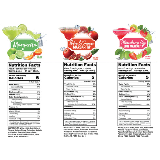 Margarita Mix Trio