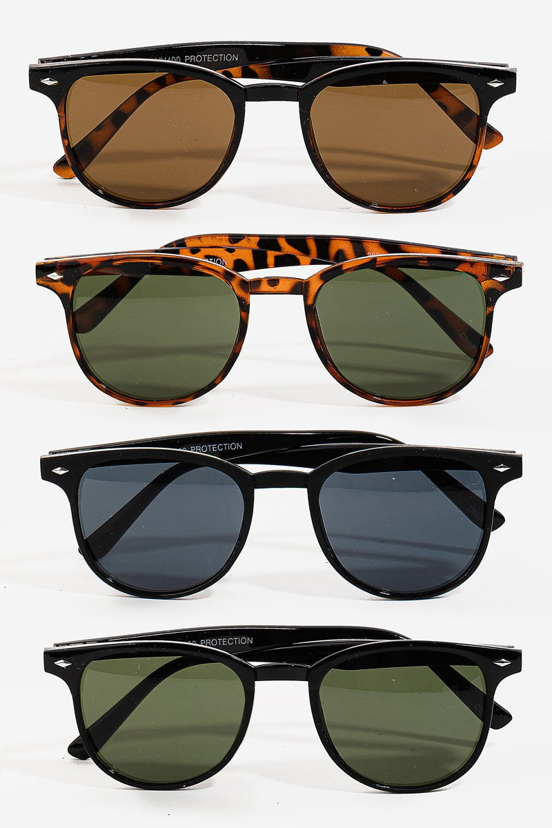Classic Square Rim Sunglasses