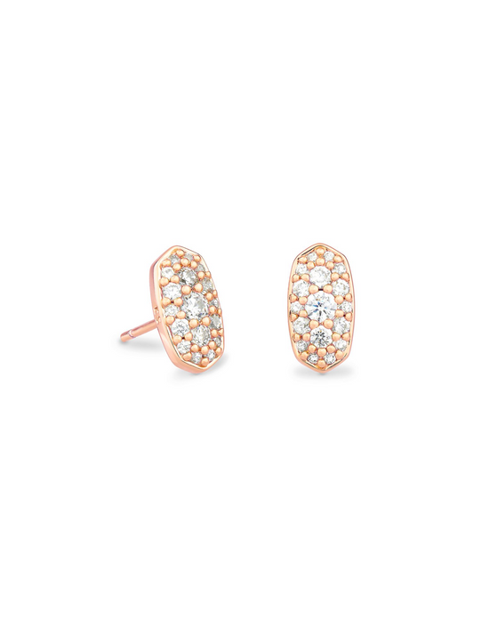 Load image into Gallery viewer, Grayson Crystal Stud Earrings | Multiple Colors
