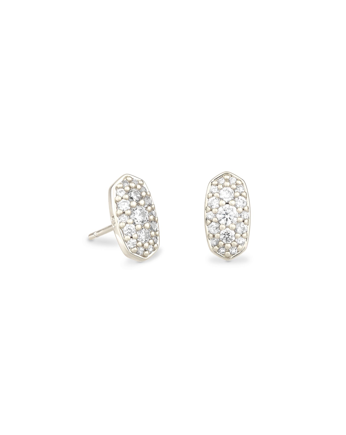 Grayson Crystal Stud Earrings | Multiple Colors