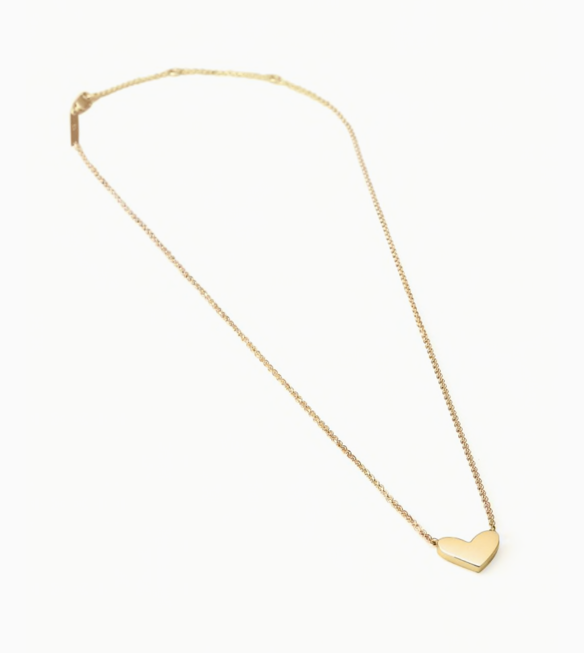 Load image into Gallery viewer, Ari Heart Short Pendant Necklace in 18K Gold Vermeil
