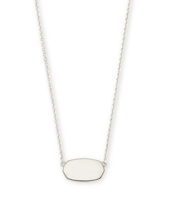 Elisa Pendant Necklace in Sterling Silver