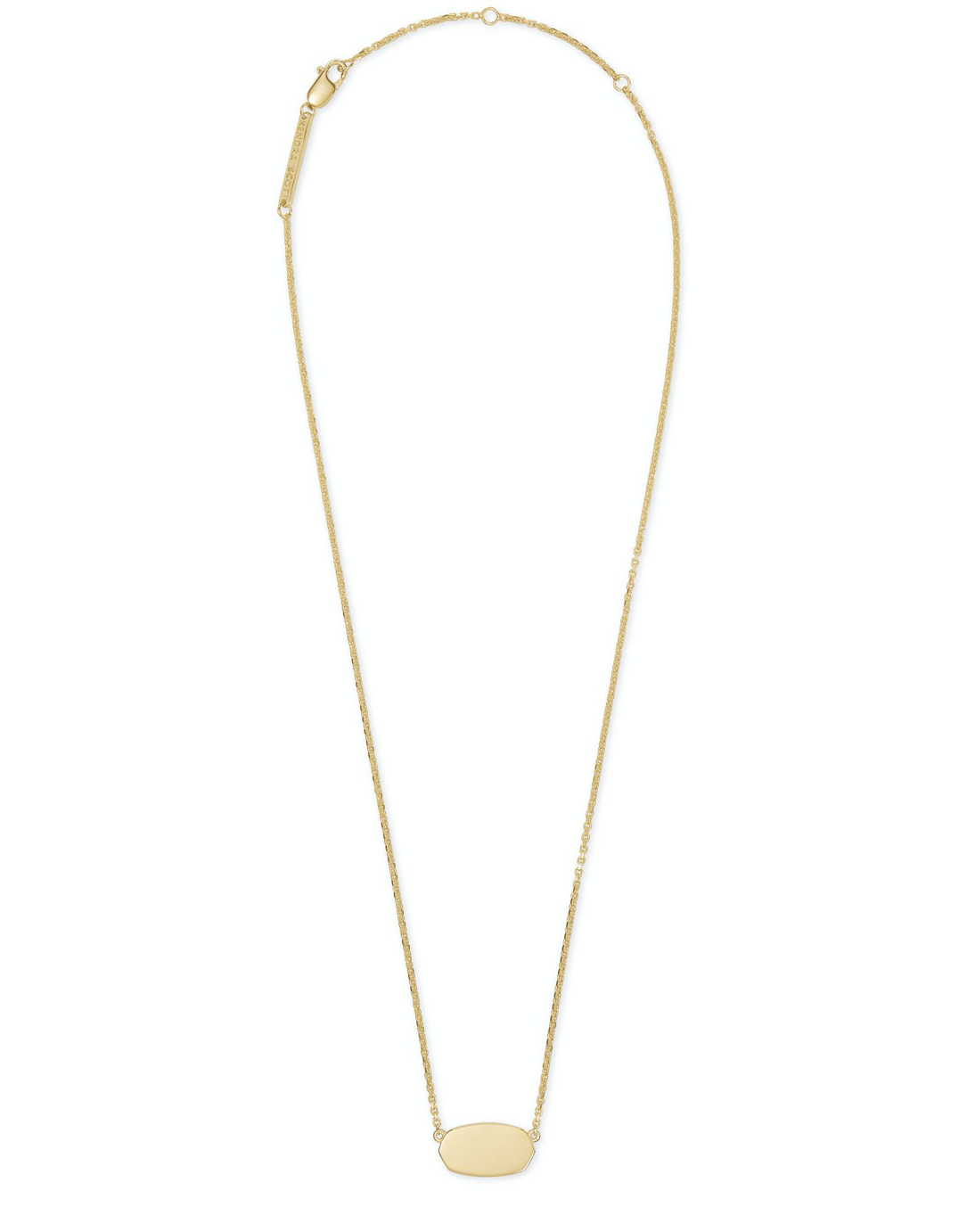 Elisa Pendant Necklace in 18K Gold Vermeil