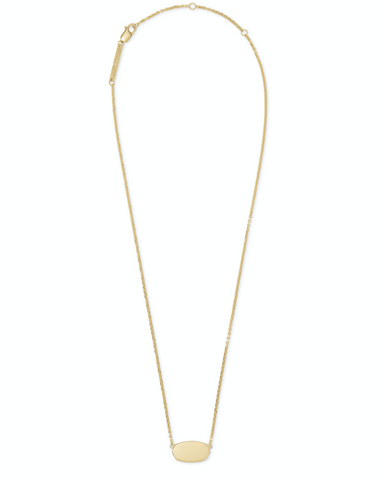 Elisa Pendant Necklace in 18K Gold Vermeil