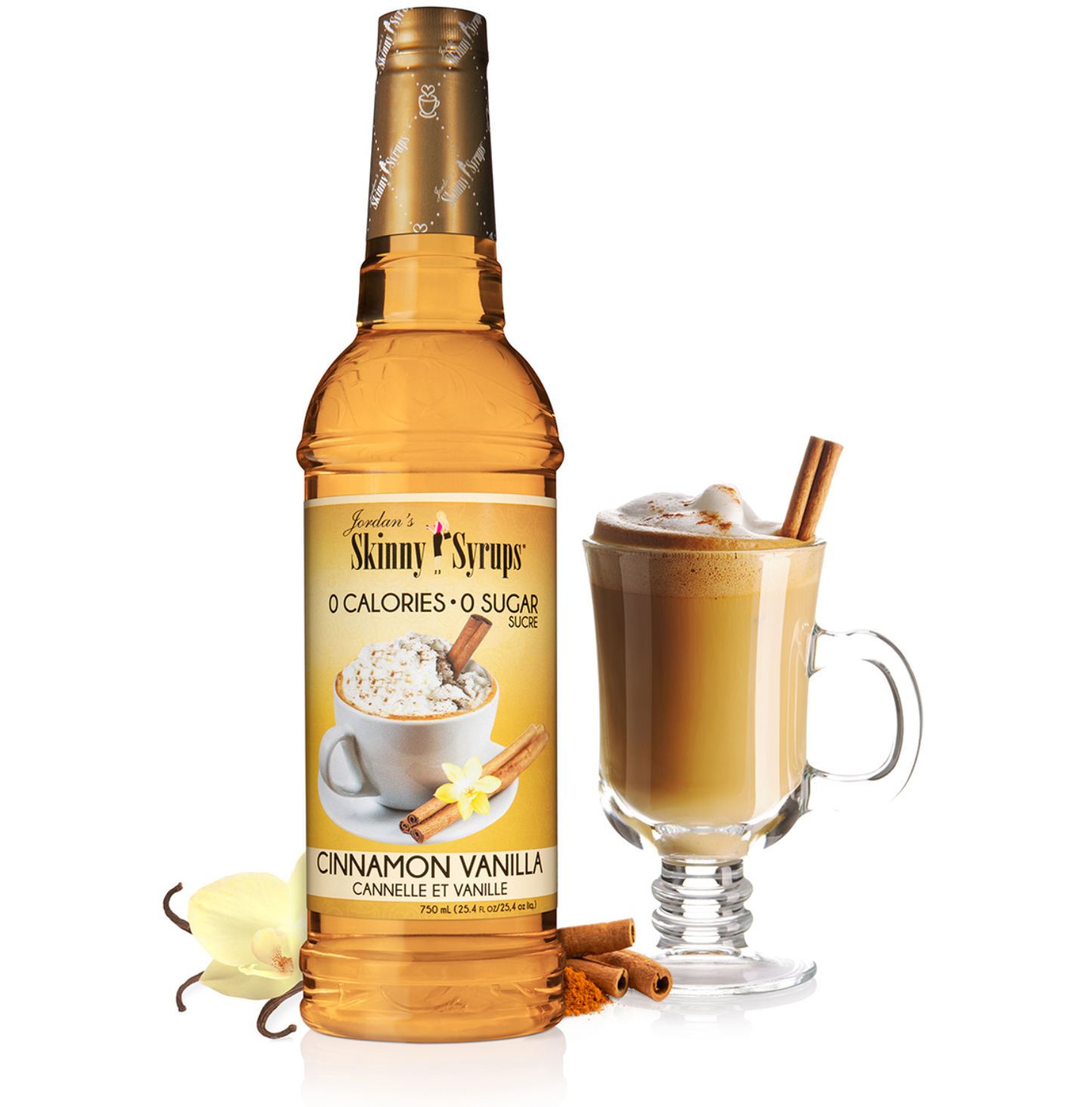 Skinny Cinnamon Vanilla Syrup