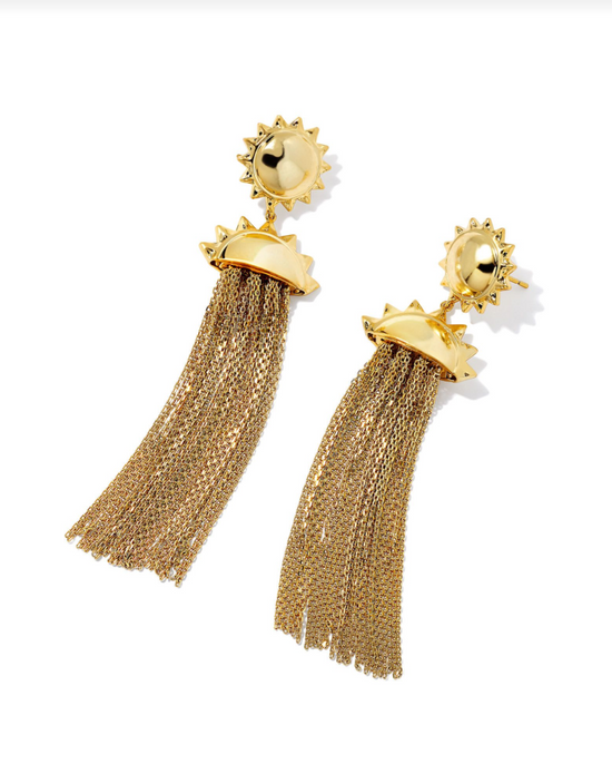 Load image into Gallery viewer, Sienna Sun Statement Earrings | Multiple Colors
