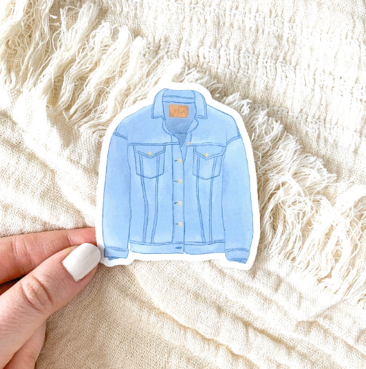 Jean Jacket Sticker