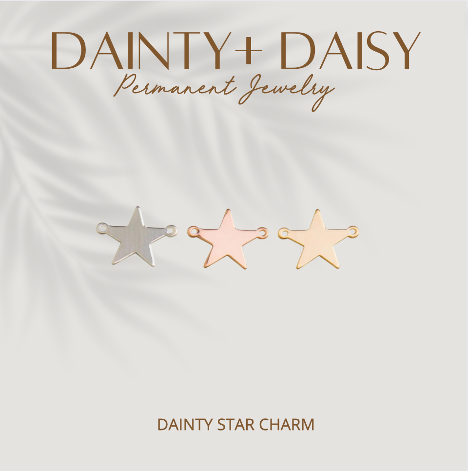 DAINTY STAR CONNECTING CHARM