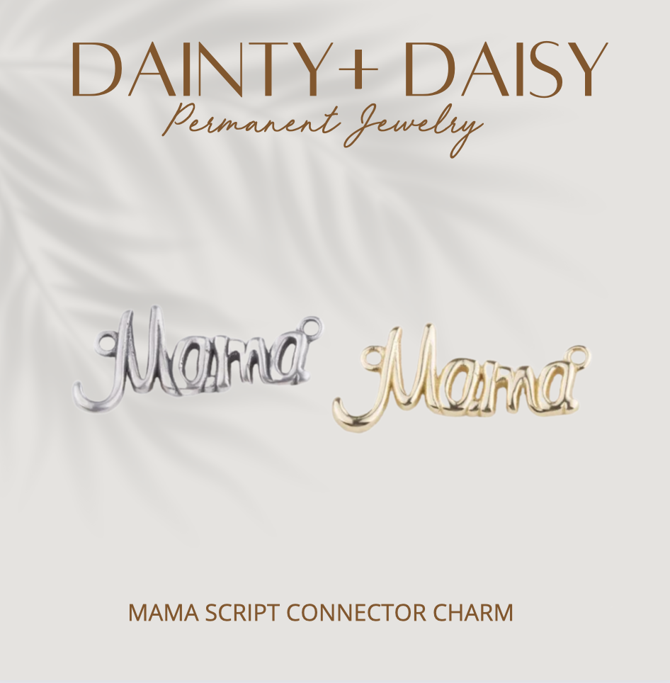 MAMA SCRIPT CHARM | MULTIPLE COLORS