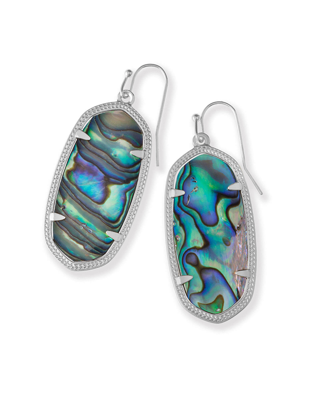 Elle Drop Earring in Abalone Shell | Multiple Colors