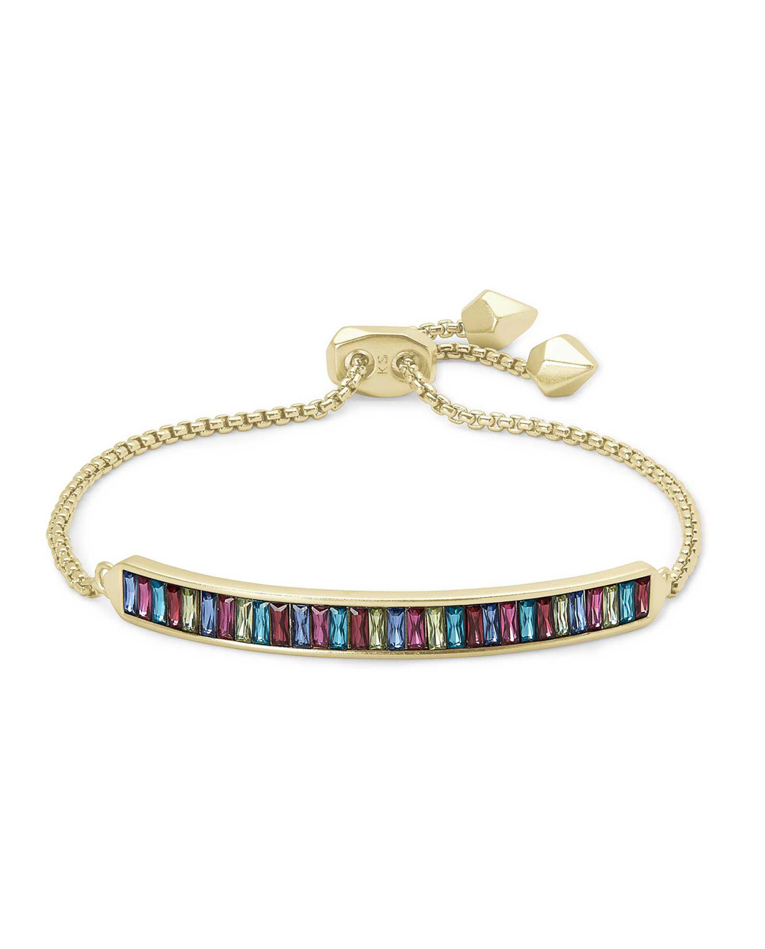 Jack Crystal Chain Bracelet | Multiple Colors