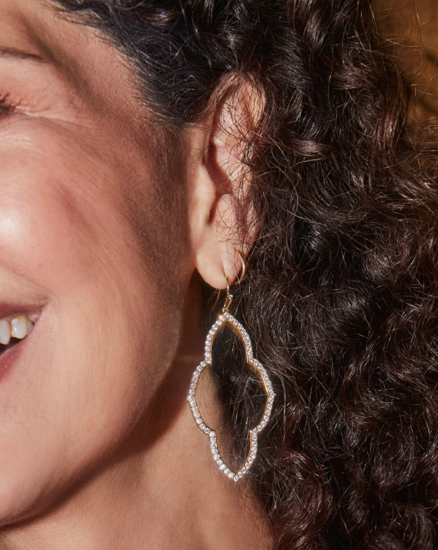 Abbie Open Frame Earrings
