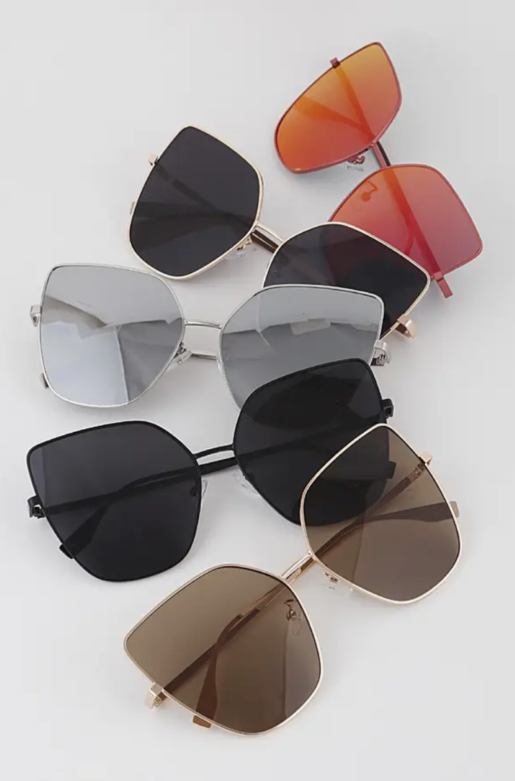 Oversized Cat Eye Sunglasses