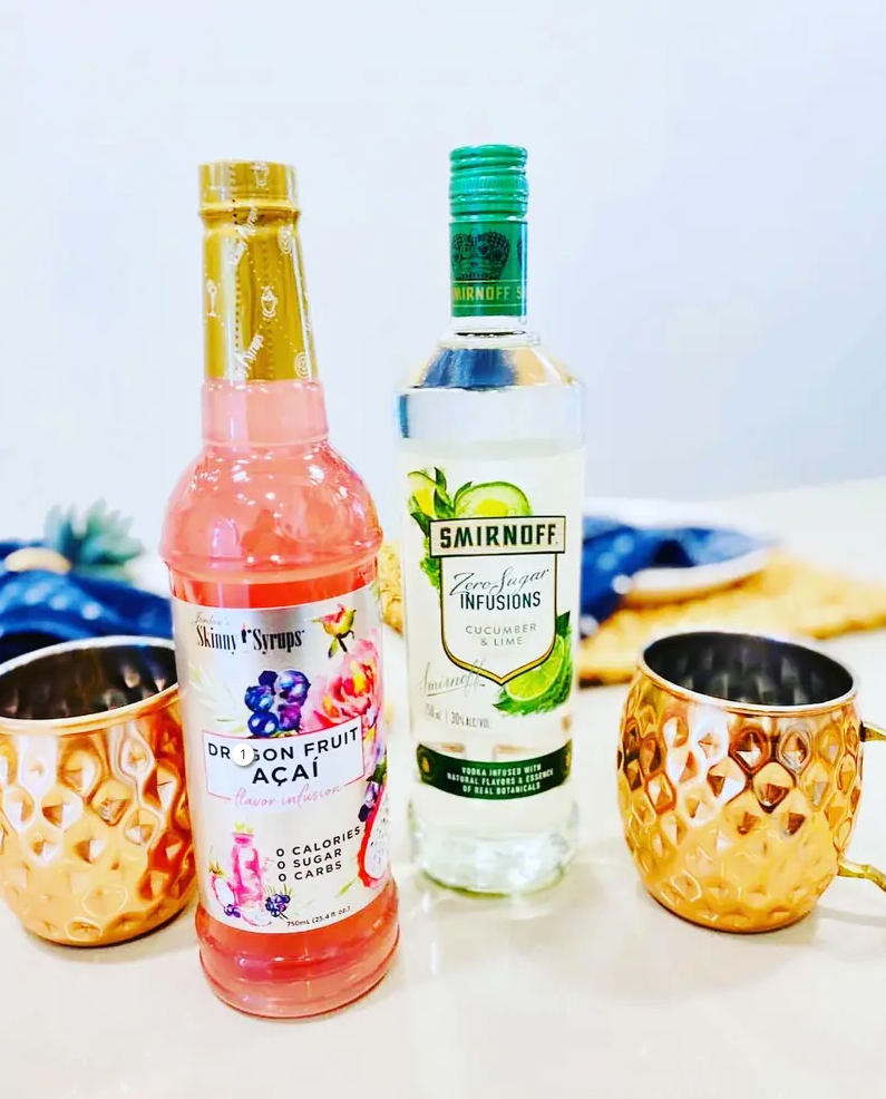 Dragon Fruit Acai Flavor Infusion Syrup