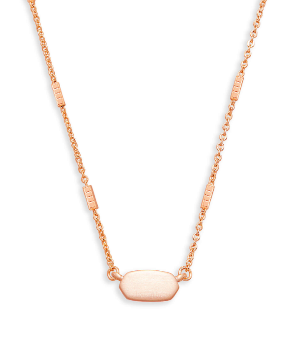 Fern Pendent Necklace | Multiple Colors