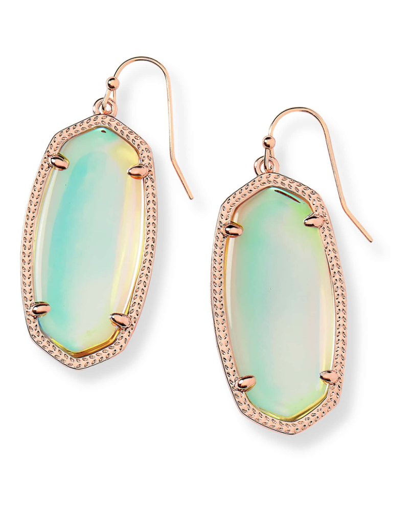 Elle Drop Earring in Dichroic Glass | Multiple Colors