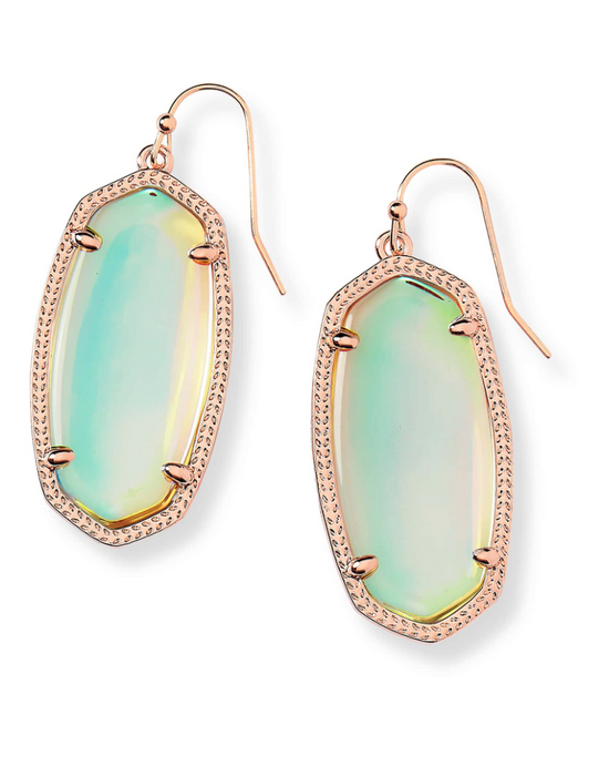 Elle Drop Earring in Dichroic Glass | Multiple Colors