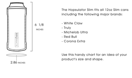 HOPSULATOR SLIM | GLITTER AQUA