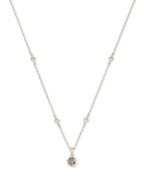 Nola Short Pendant Drusy Necklace | Multiple Colors
