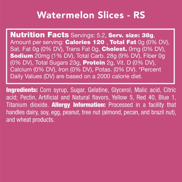 Watermelon Sour Slices
