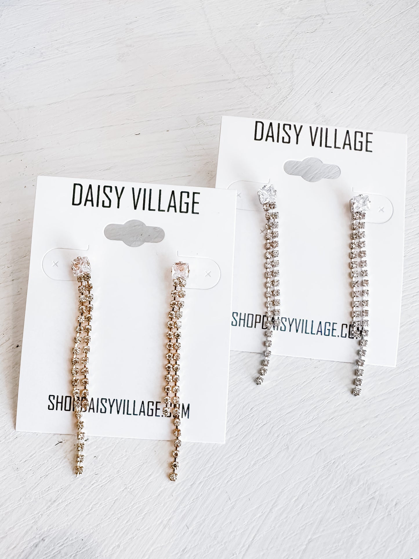 Crystal Chain Chandelier Drop Earring